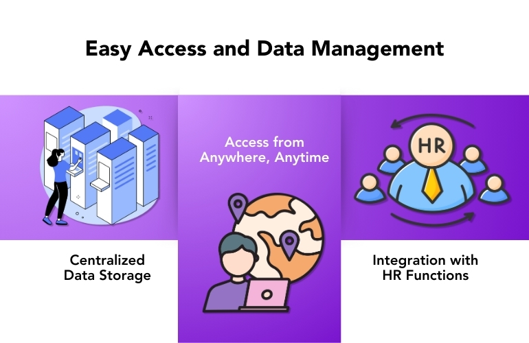 Easy to access and data management
