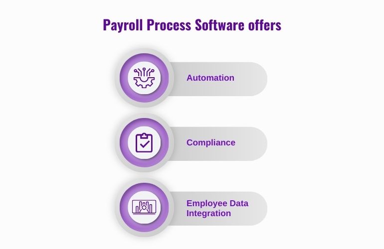 payroll process software offers, emphasizing user-friendly features for optimizing payroll management tasks.