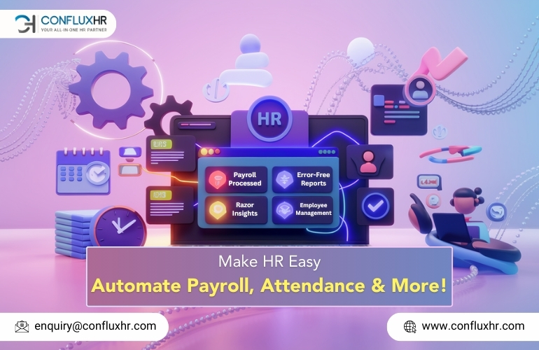 Automated HR solutions for small businesses in India, enhancing payroll, attendance, and overall employee satisfaction.